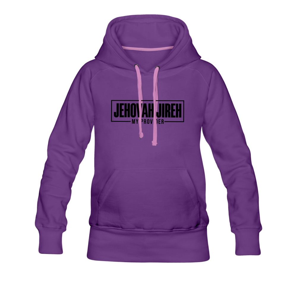 JEHOVAH JIREH HOODIE - purple