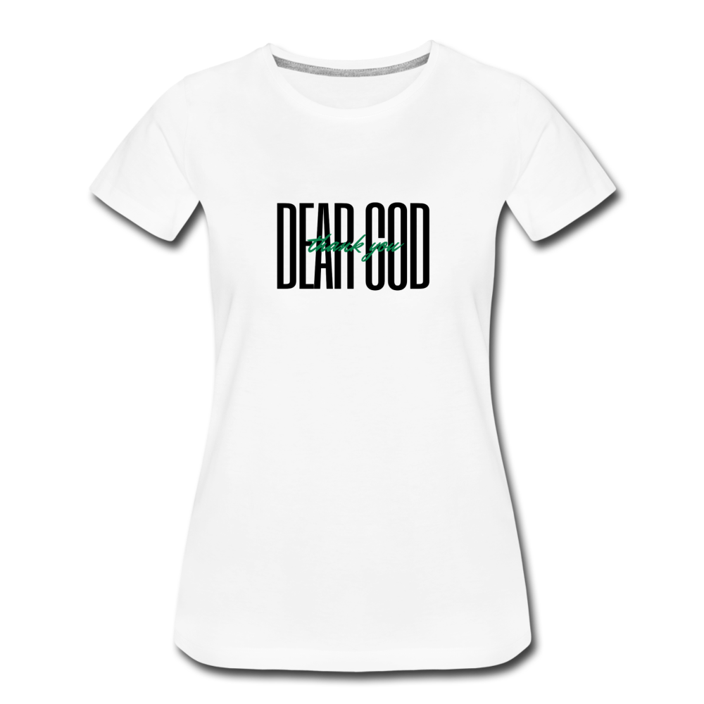 DEAR GOD, THANK YOU (black font) - white