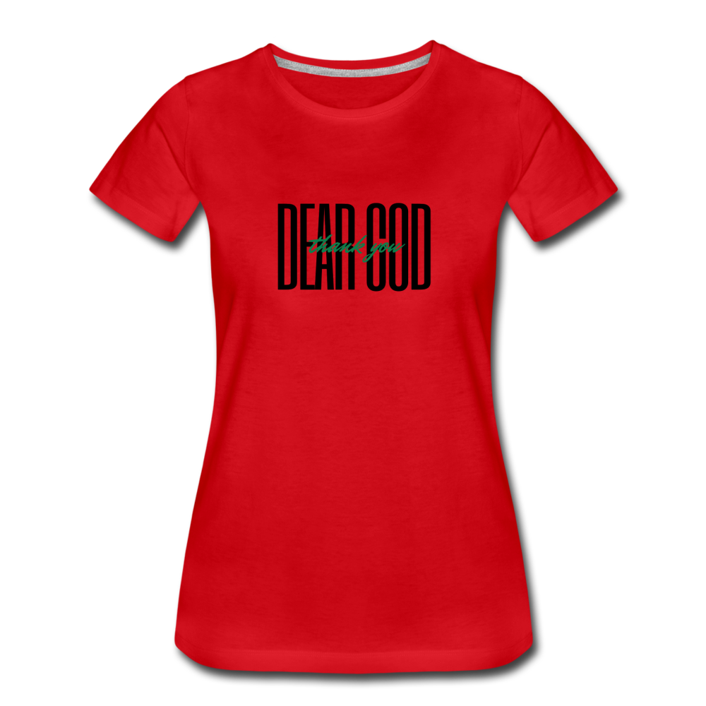 DEAR GOD, THANK YOU (black font) - red