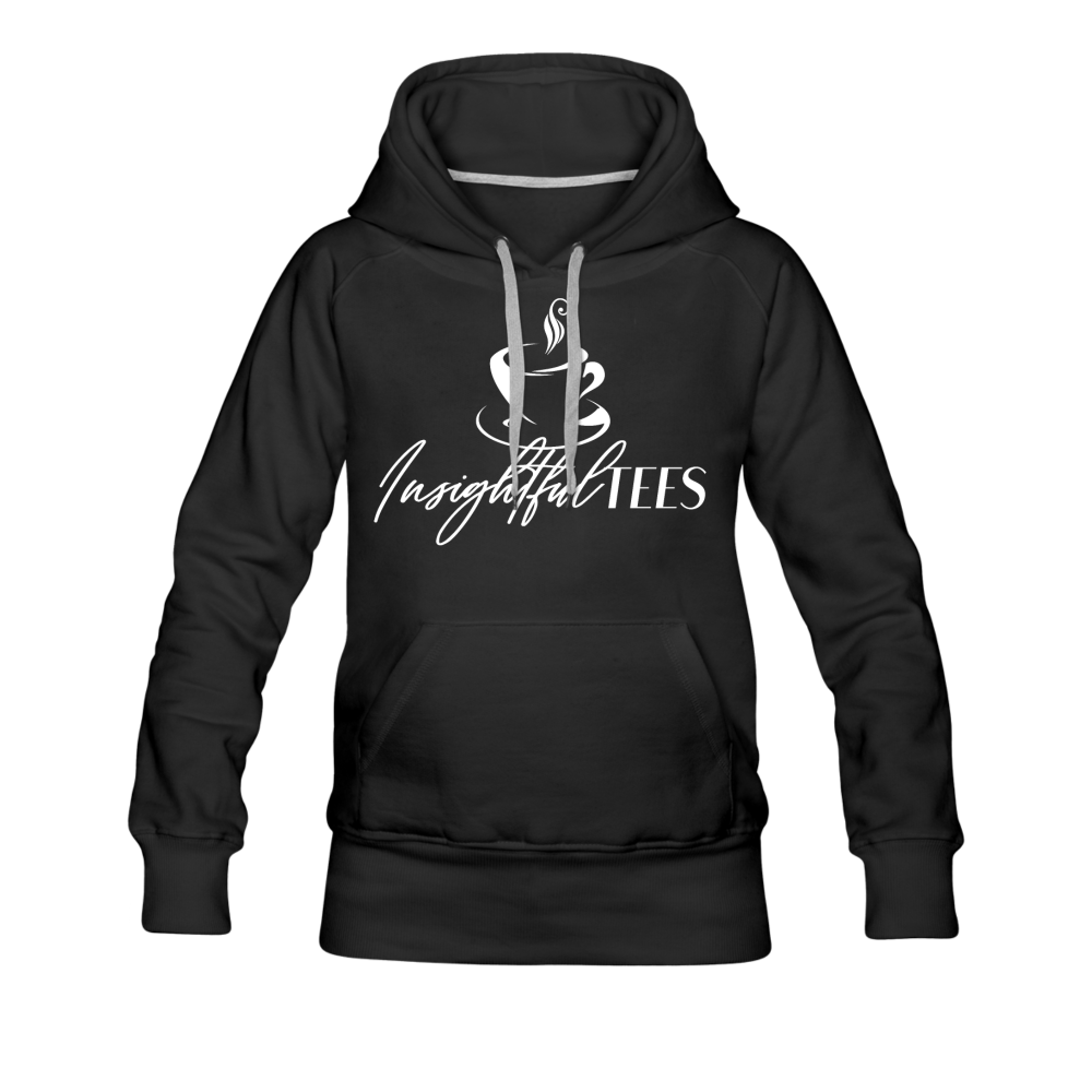 INSIGHTFUL TEES SIGNATURE HOODIE - black