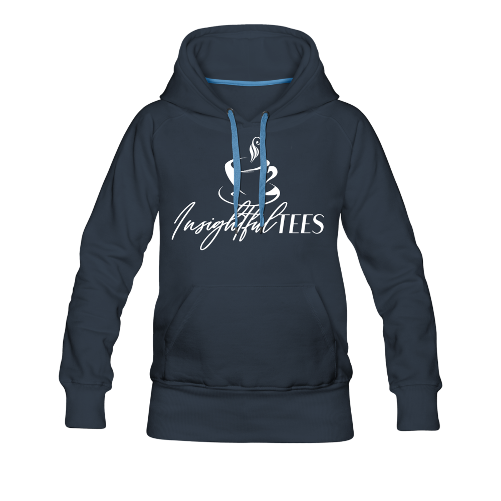 INSIGHTFUL TEES SIGNATURE HOODIE - navy