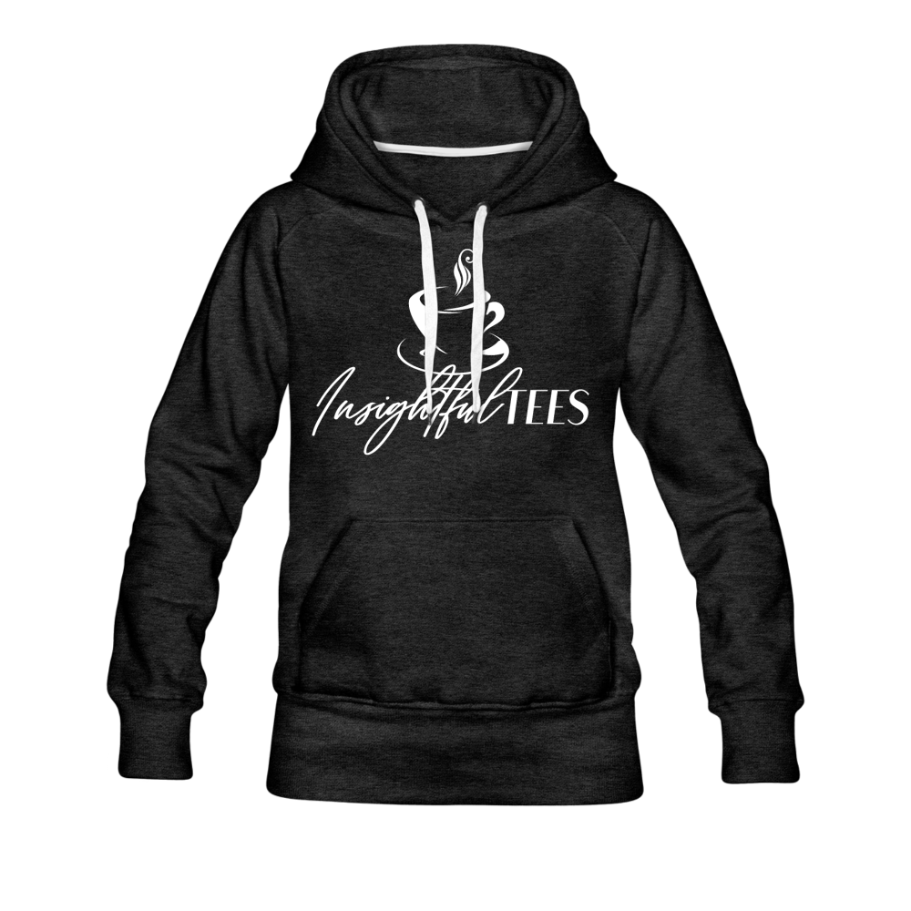 INSIGHTFUL TEES SIGNATURE HOODIE - charcoal gray