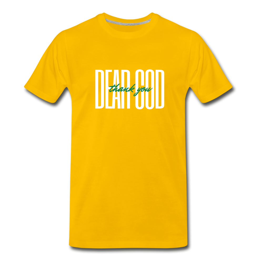 DEAR GOD: Thank You (Unisex) - sun yellow
