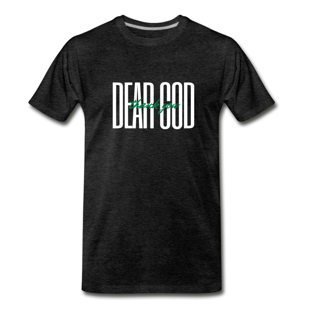 DEAR GOD: Thank You (Unisex) - charcoal gray