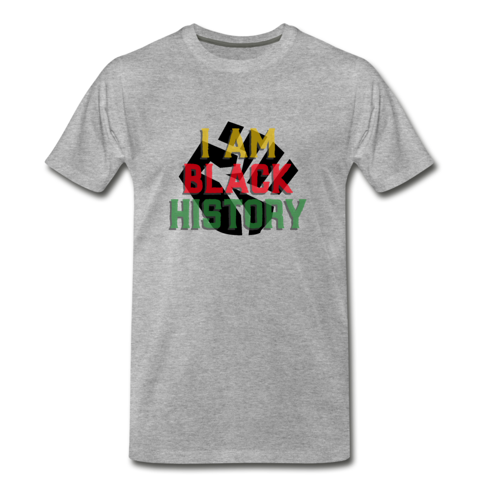 I AM BLACK HISTORY (Unisex) - heather gray