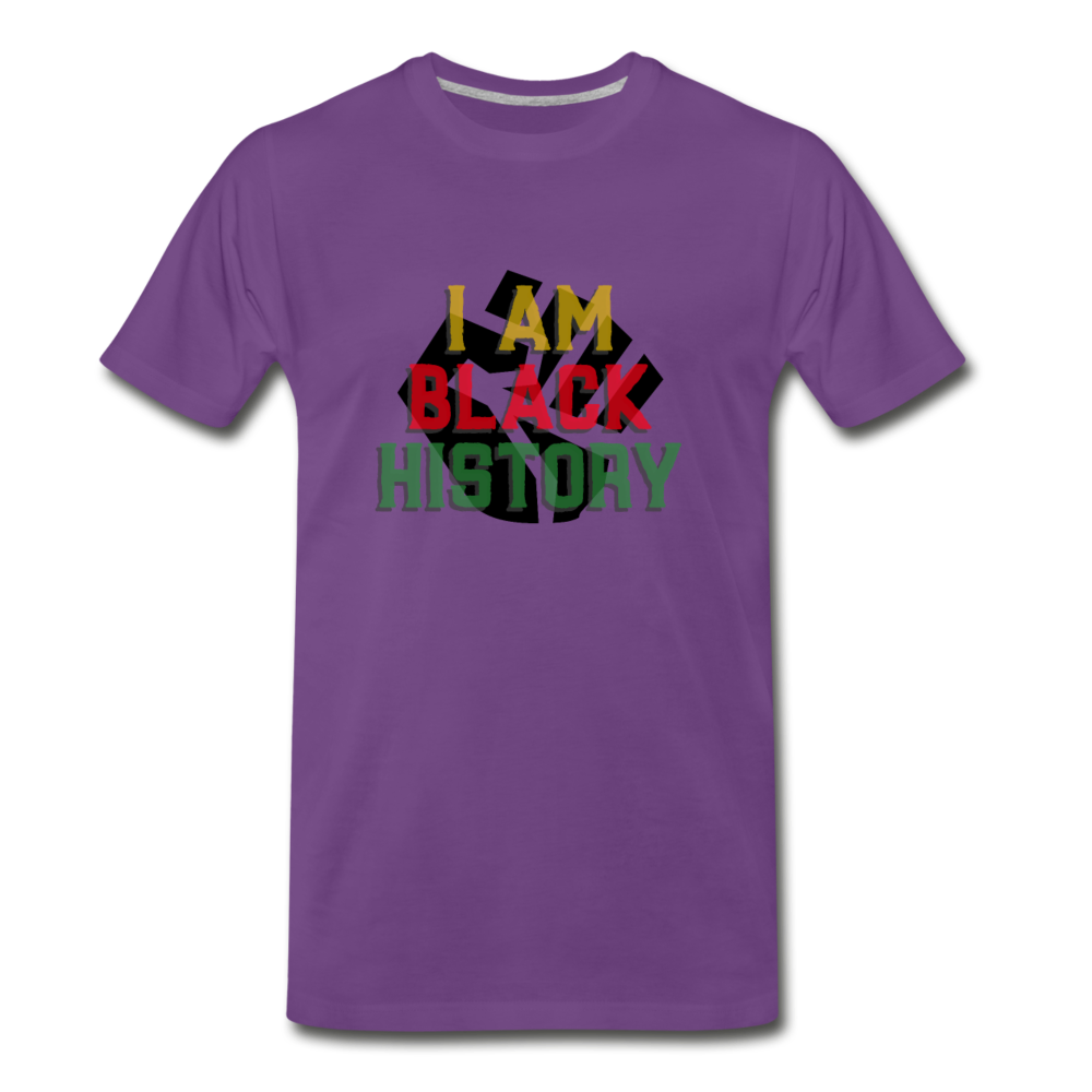 I AM BLACK HISTORY (Unisex) - purple