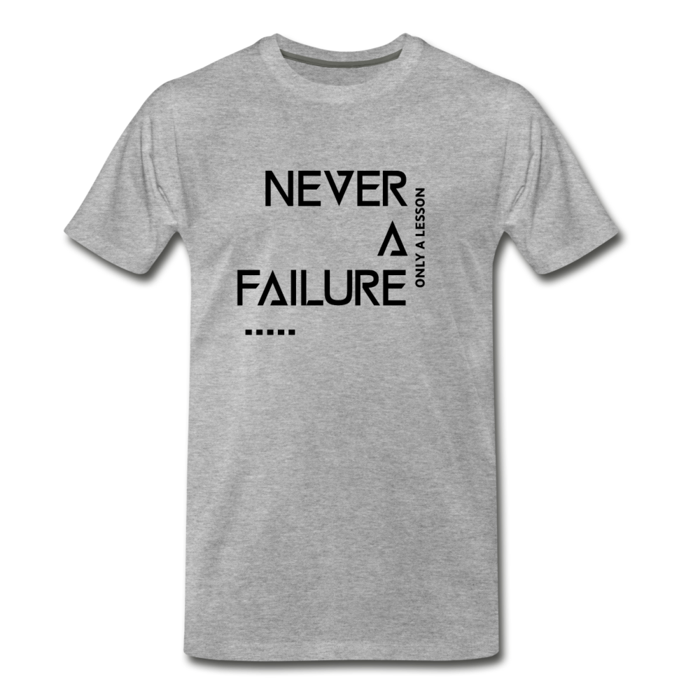 NEVER A FAILURE (Unisex) - heather gray