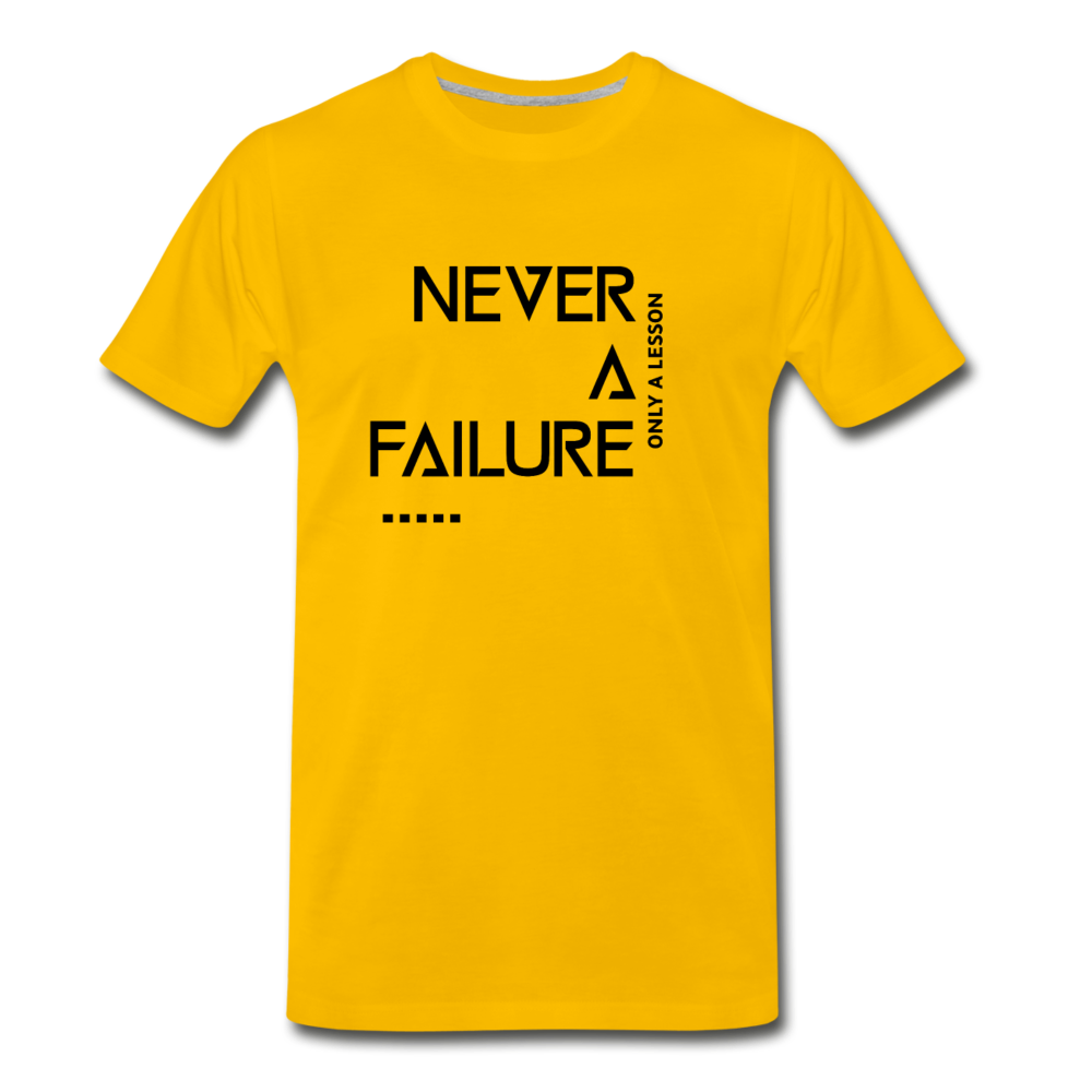 NEVER A FAILURE (Unisex) - sun yellow