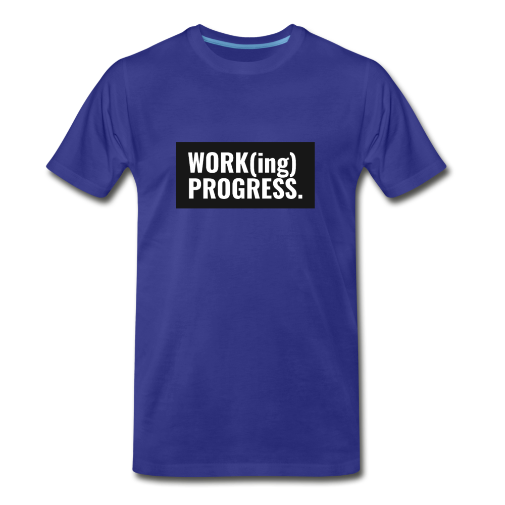 WORKing Progress - royal blue