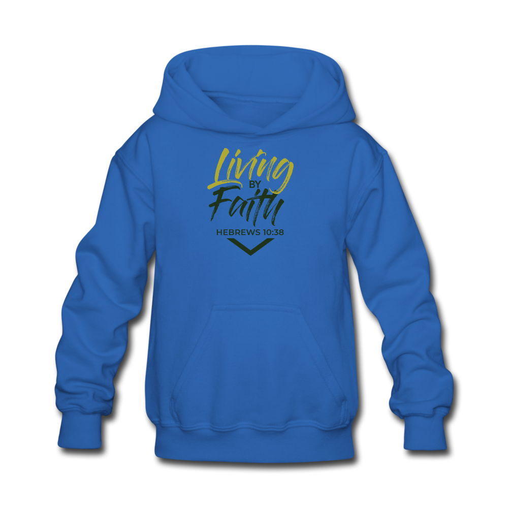 LIVING BY FAITH (Kids) - royal blue