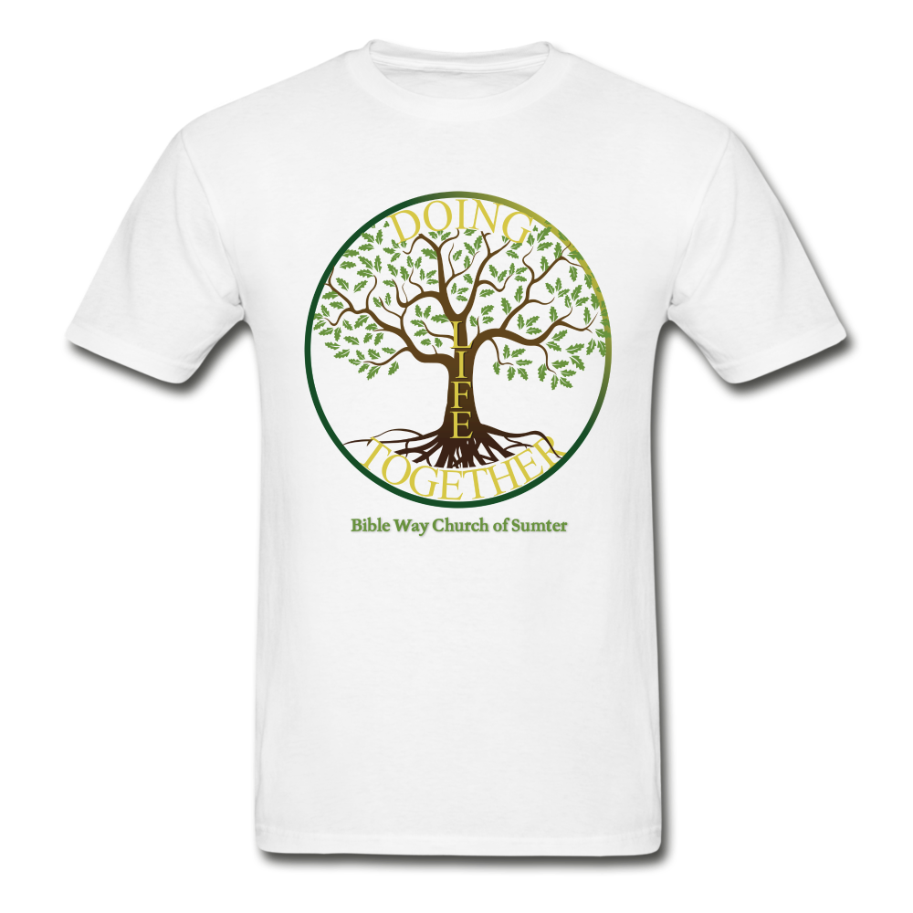 DOING LIFE TOGETHER (Unisex) - white
