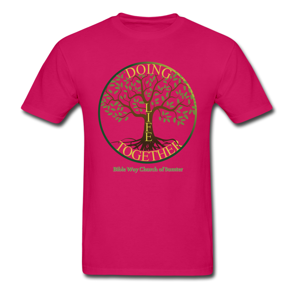 DOING LIFE TOGETHER (Unisex) - fuchsia
