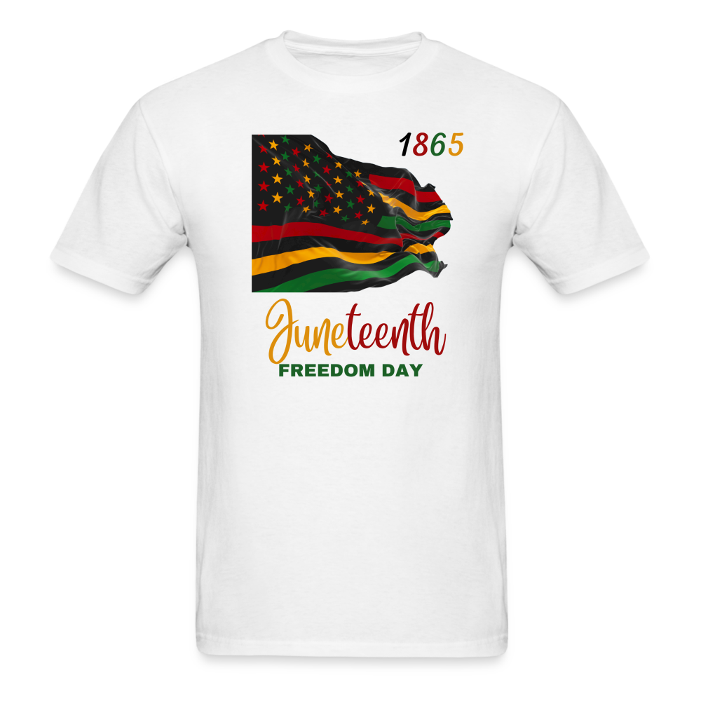 Juneteenth Unisex Classic T-Shirt - white