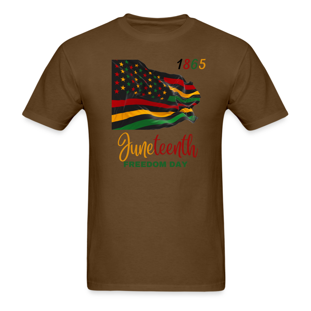 Juneteenth Unisex Classic T-Shirt - brown
