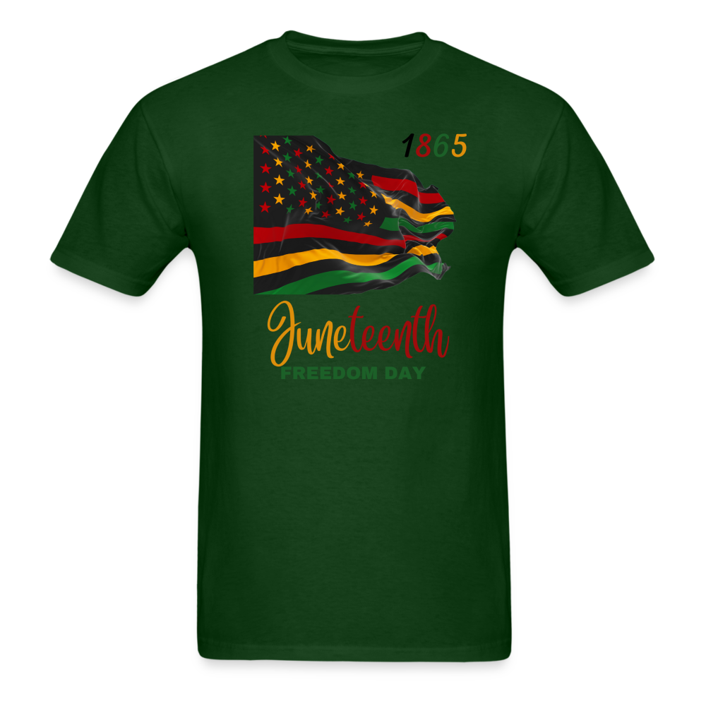 Juneteenth Unisex Classic T-Shirt - forest green