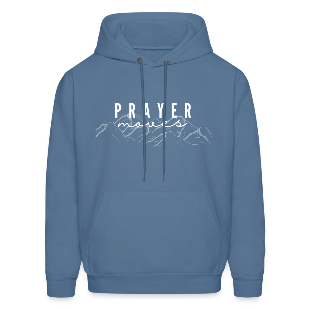 PRAYER MOVES MOUNTAINS (Unisex) - denim blue