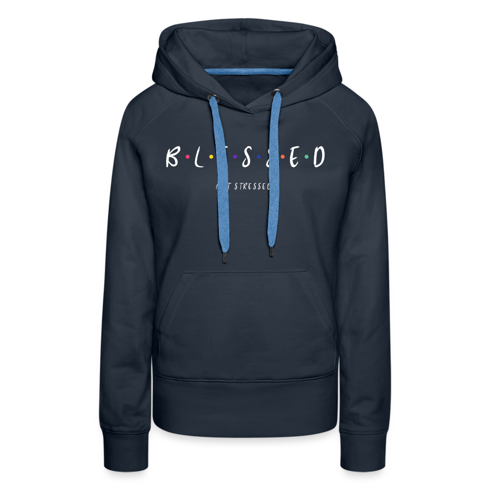 BLESSED HOODIE - navy
