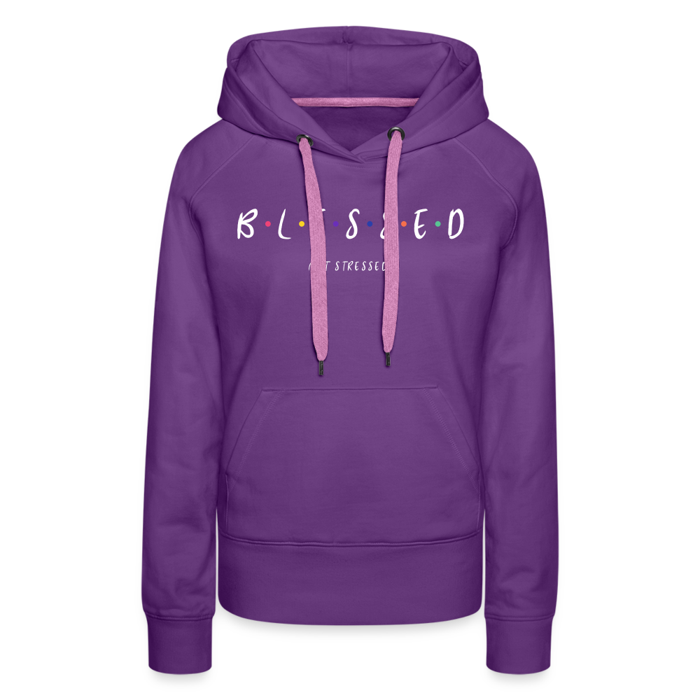 BLESSED HOODIE - purple