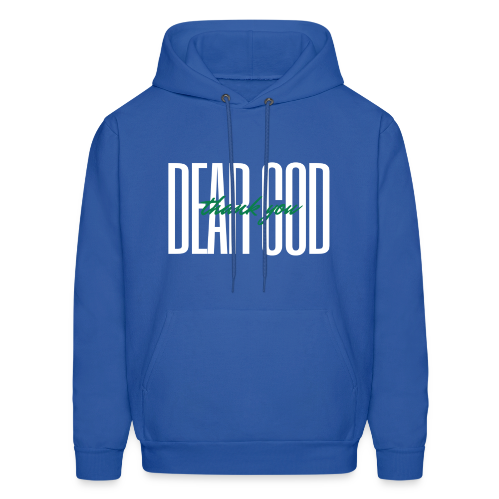 DEAR GOD: Thank You (Unisex) - royal blue