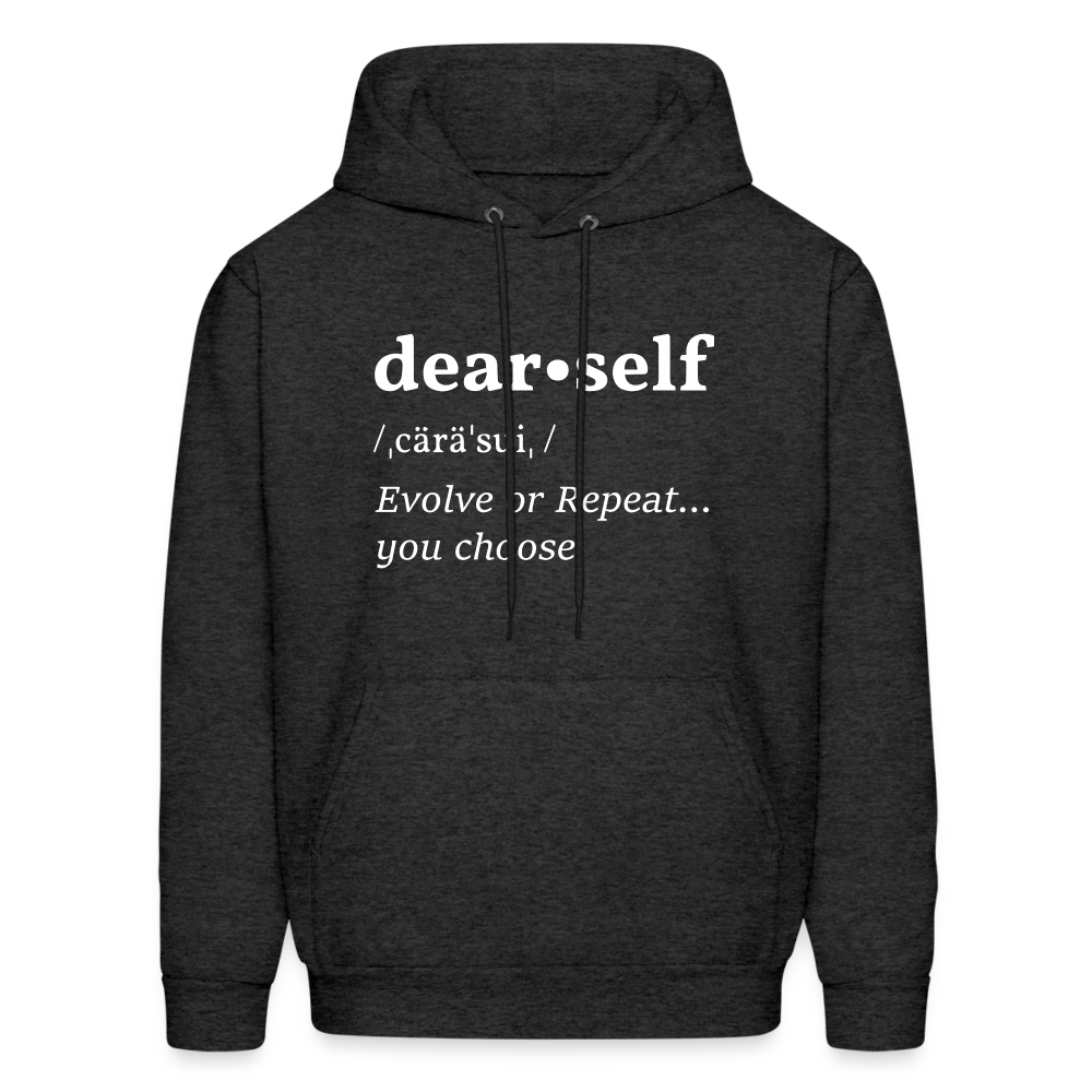 DEAR SELF: EVOLVE OR REPEAT...YOU CHOOSE - charcoal grey