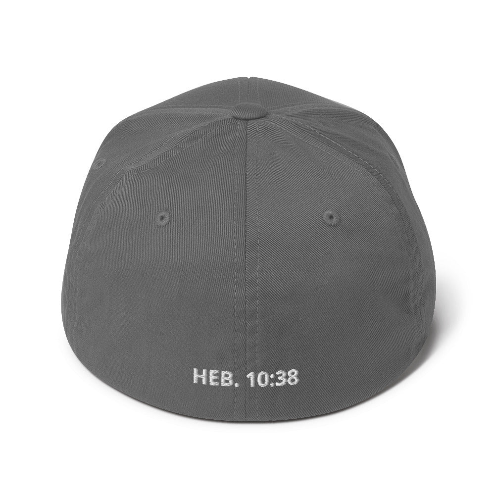 LIVING BY FAITH HAT (White Font)