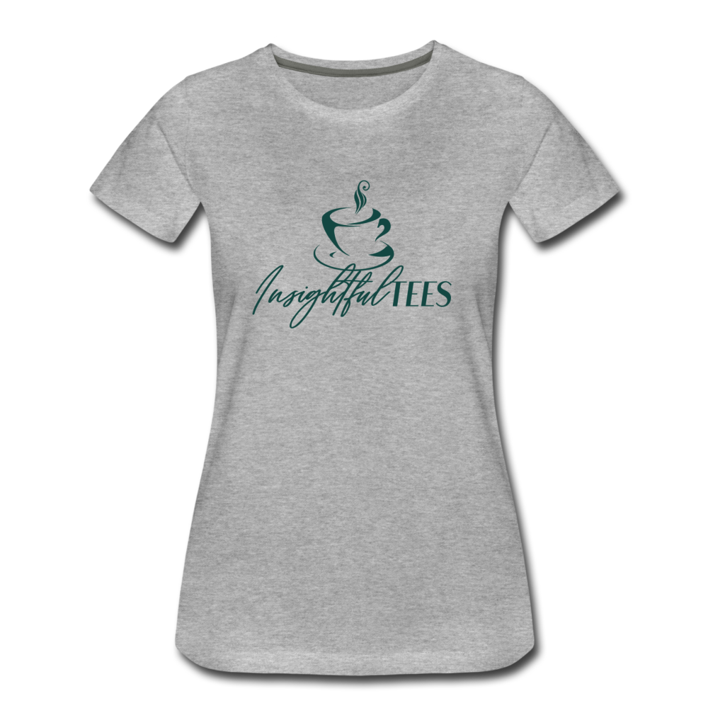 INSIGHTFUL TEES (signature shirt) - heather gray