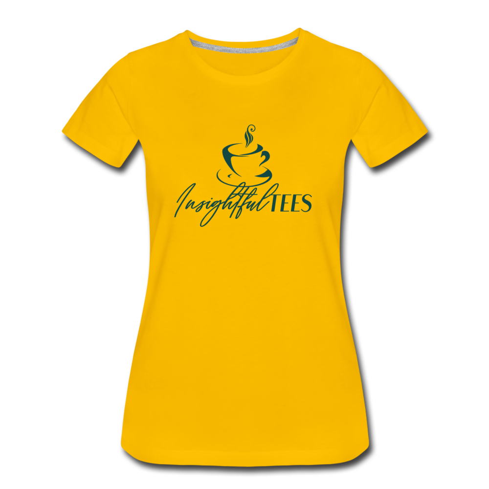INSIGHTFUL TEES (signature shirt) - sun yellow