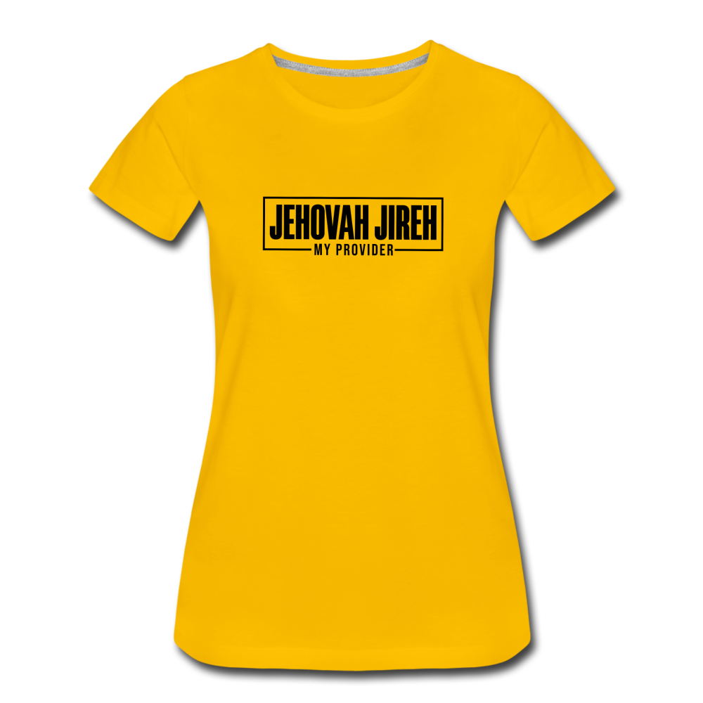 JEHOVAH JIREH: MY PROVIDER - sun yellow