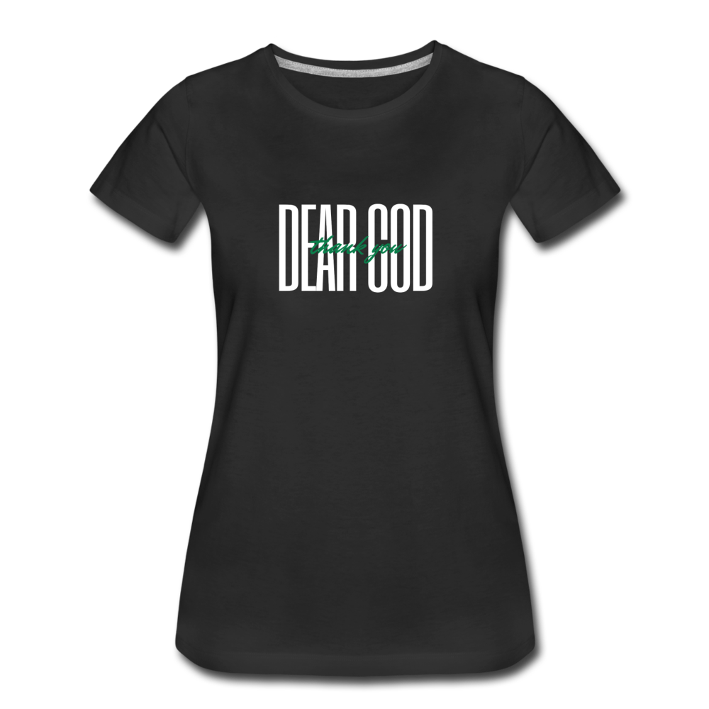 DEAR GOD: THANK YOU (white font) - black