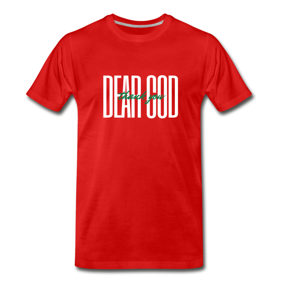 DEAR GOD: Thank You (Unisex) - red