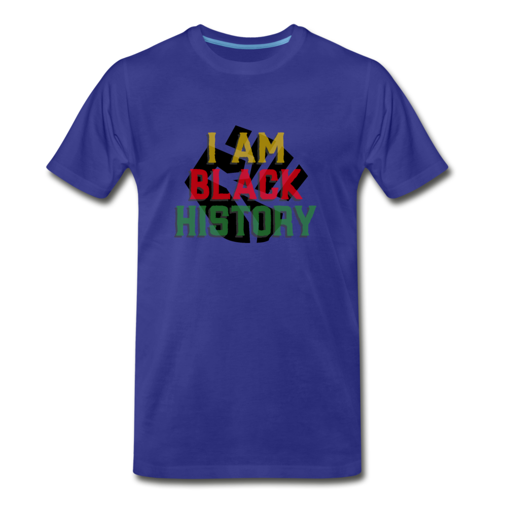 I AM BLACK HISTORY (Unisex) - royal blue
