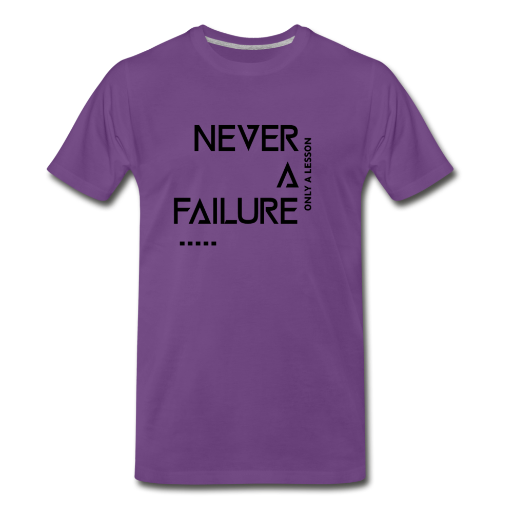 NEVER A FAILURE (Unisex) - purple