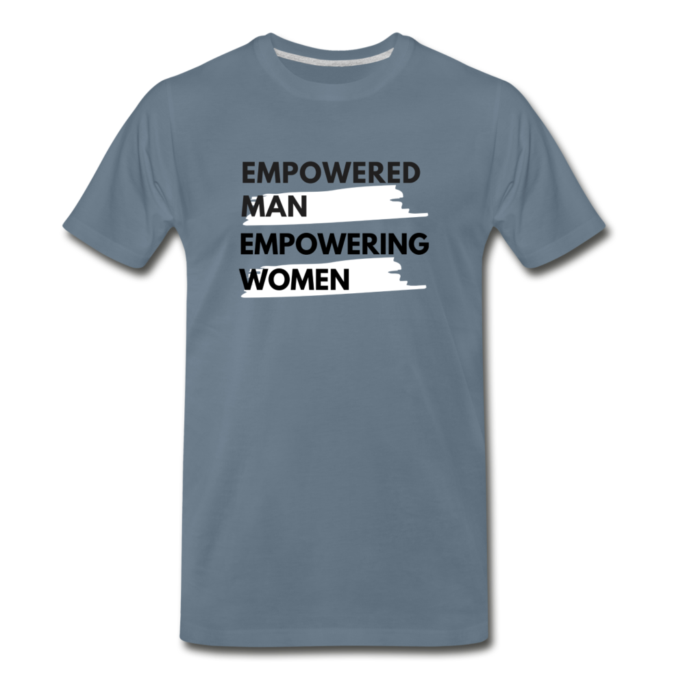 EMPOWERED MAN EMPOWERING WOMEN - steel blue