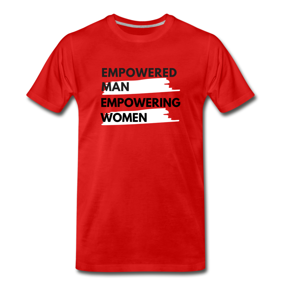 EMPOWERED MAN EMPOWERING WOMEN - red