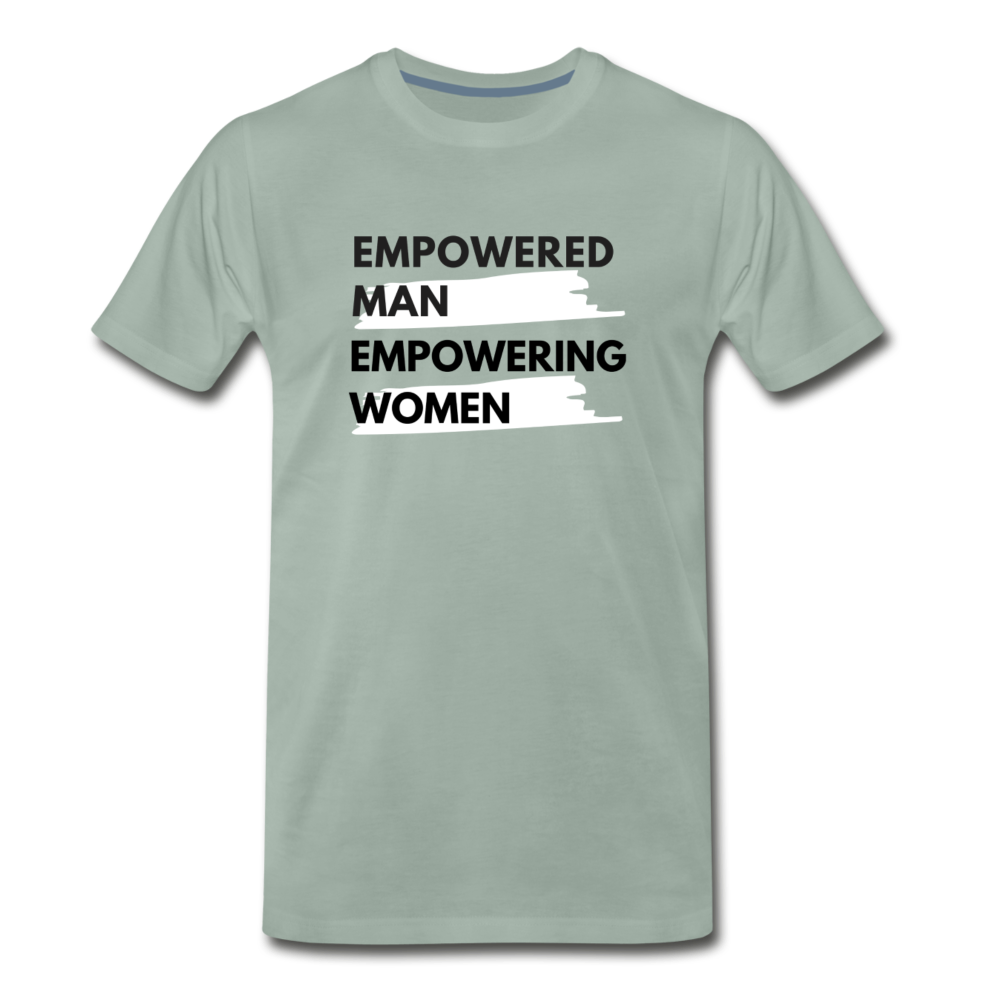 EMPOWERED MAN EMPOWERING WOMEN - steel green