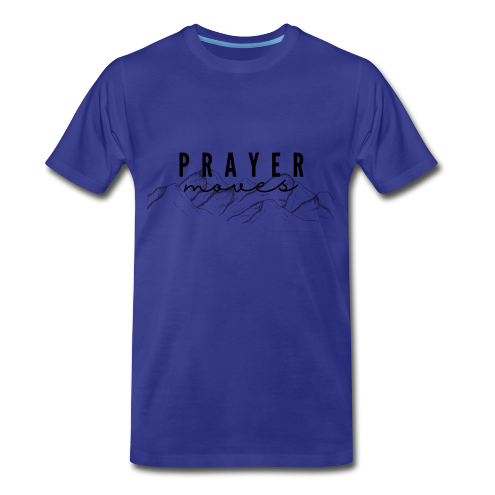 PRAYER MOVES MOUNTAINS (Unisex) - royal blue