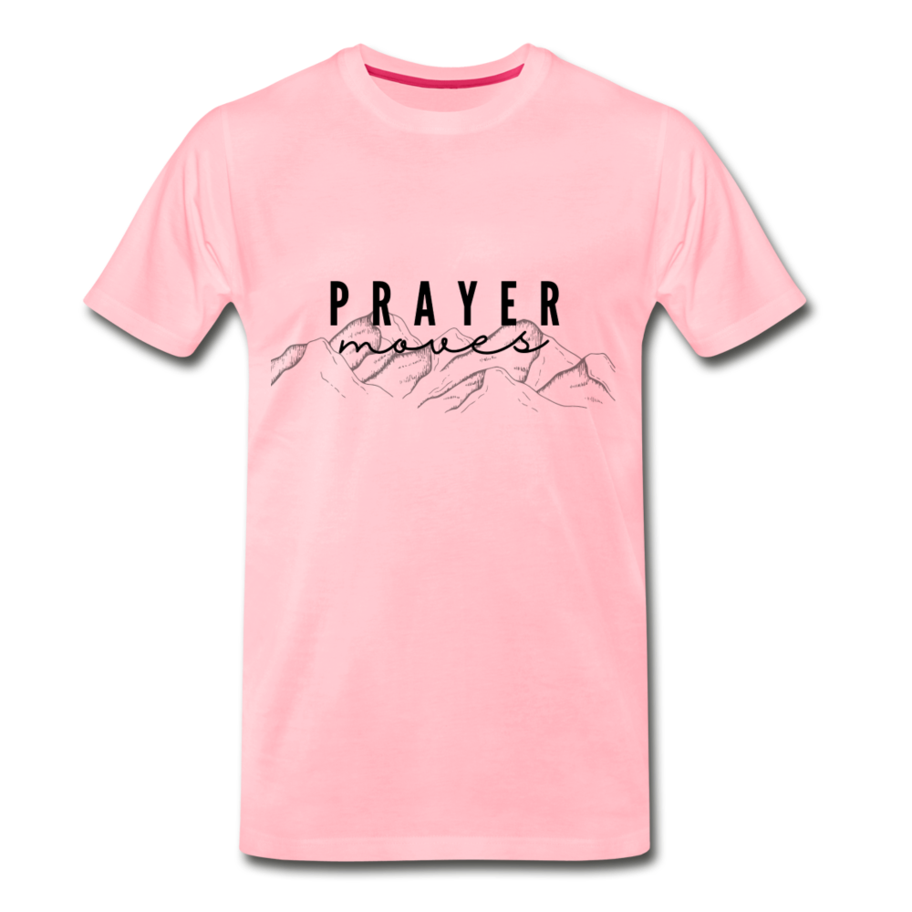 PRAYER MOVES MOUNTAINS (Unisex) - pink