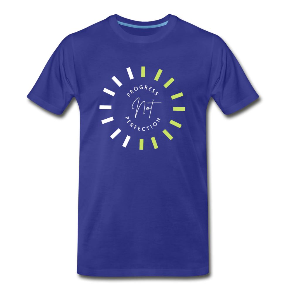PROGRESS NOT PERFECTION (Unisex) - royal blue