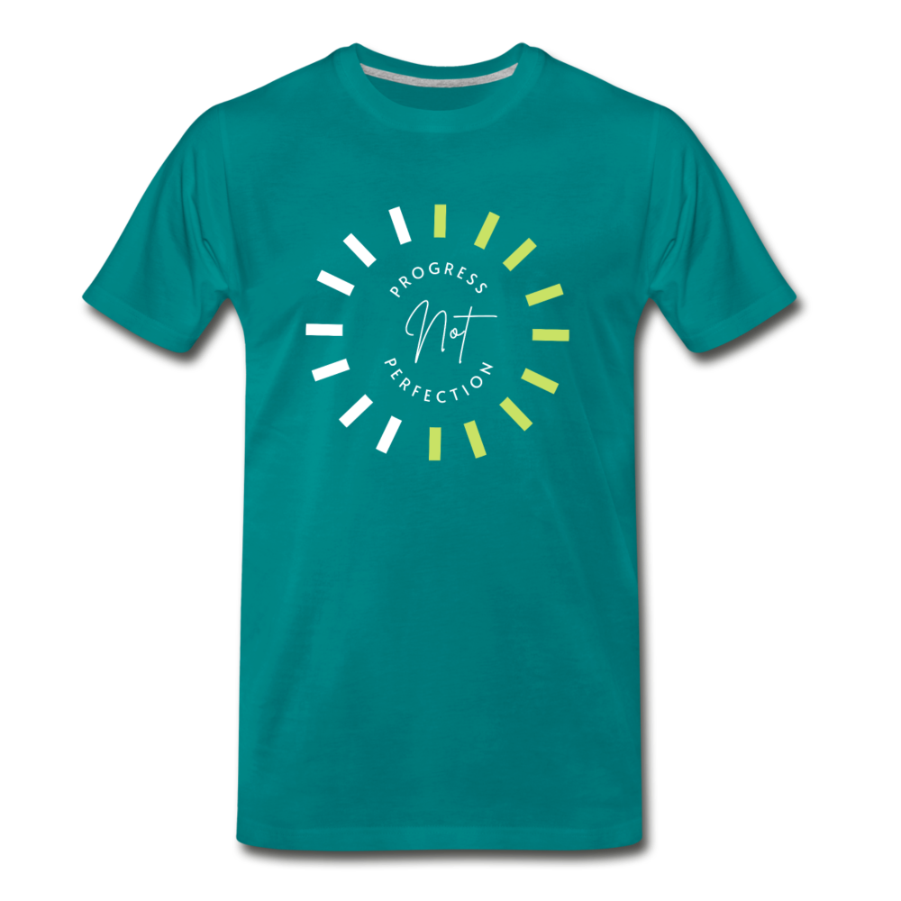 PROGRESS NOT PERFECTION (Unisex) - teal