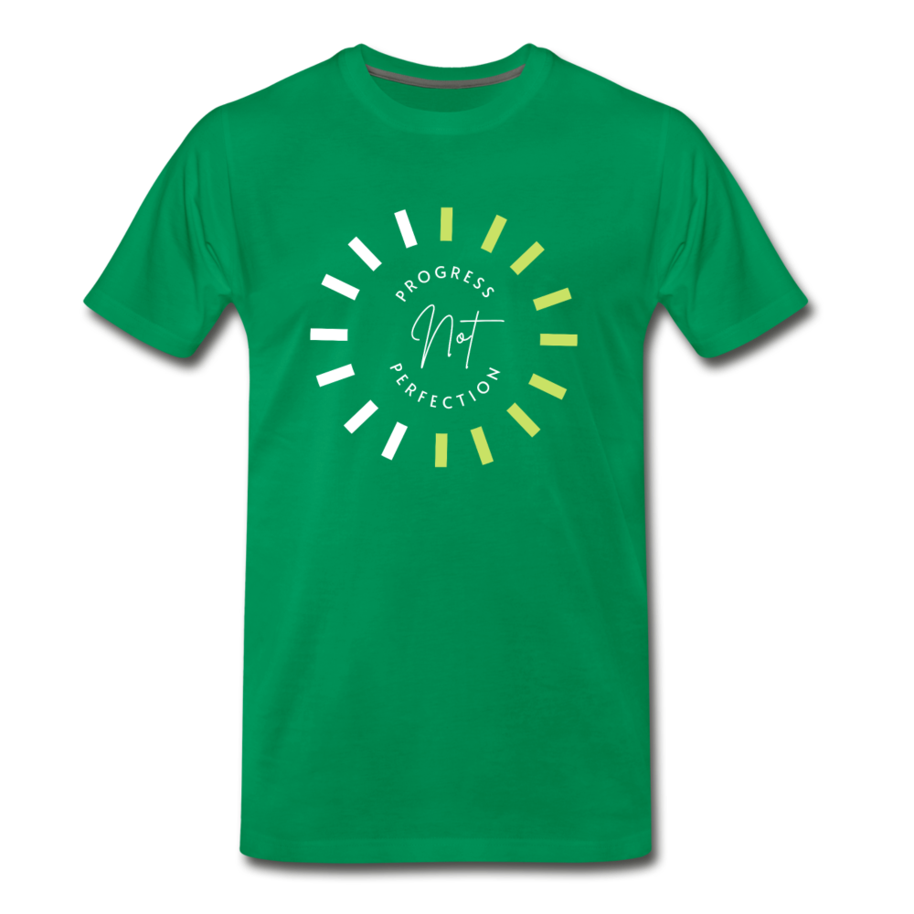 PROGRESS NOT PERFECTION (Unisex) - kelly green