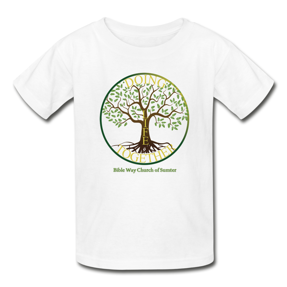 DOING LIFE TOGETHER (kids) - white