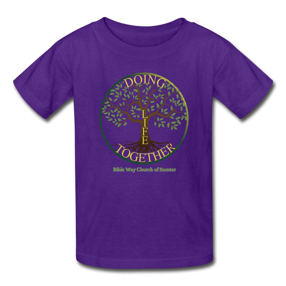 DOING LIFE TOGETHER (kids) - purple