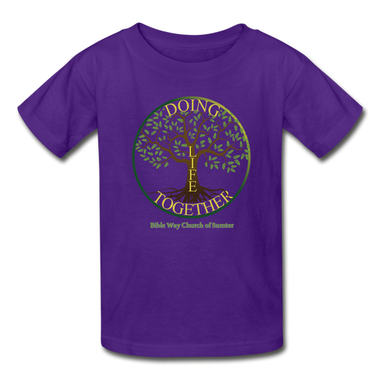 DOING LIFE TOGETHER (kids) - purple