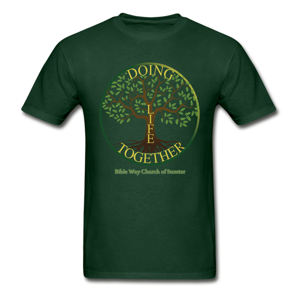 DOING LIFE TOGETHER (Unisex) - forest green