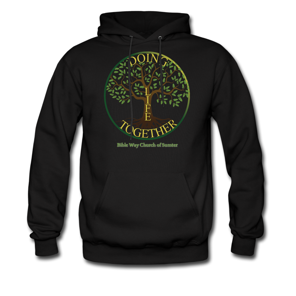 DOING LIFE TOGETHER (Unisex Hoodie) - black