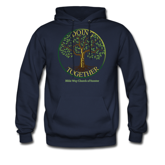 DOING LIFE TOGETHER (Unisex Hoodie) - navy