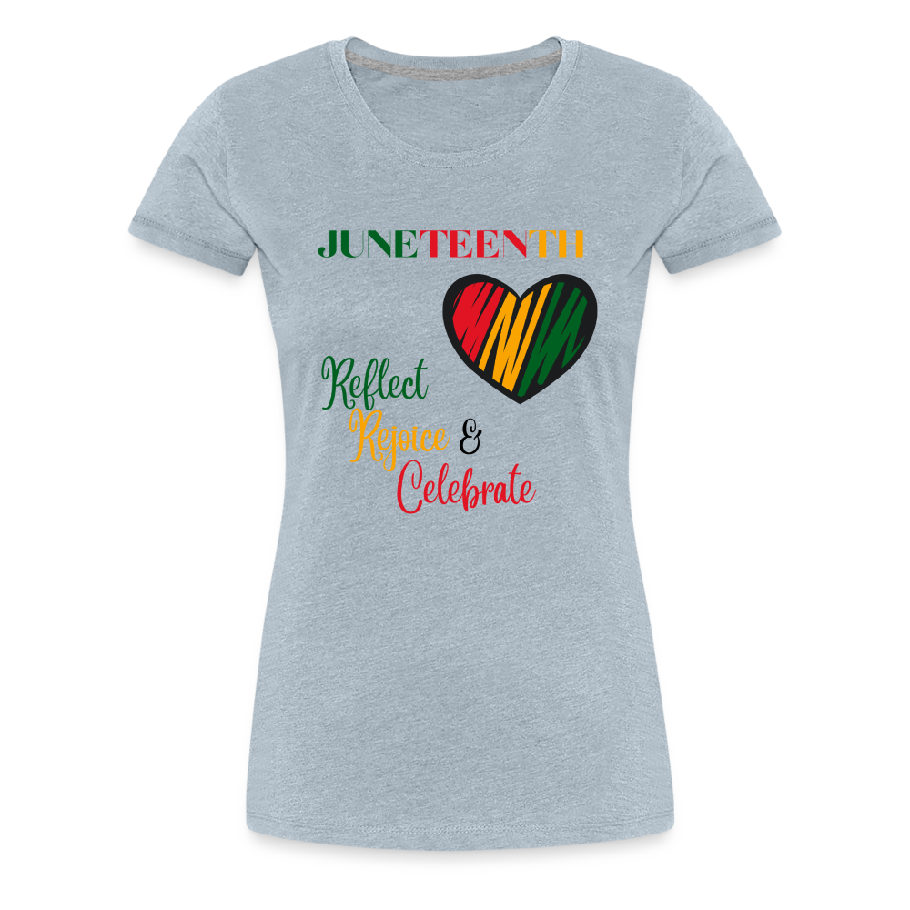 Women’s Premium T-Shirt - heather ice blue
