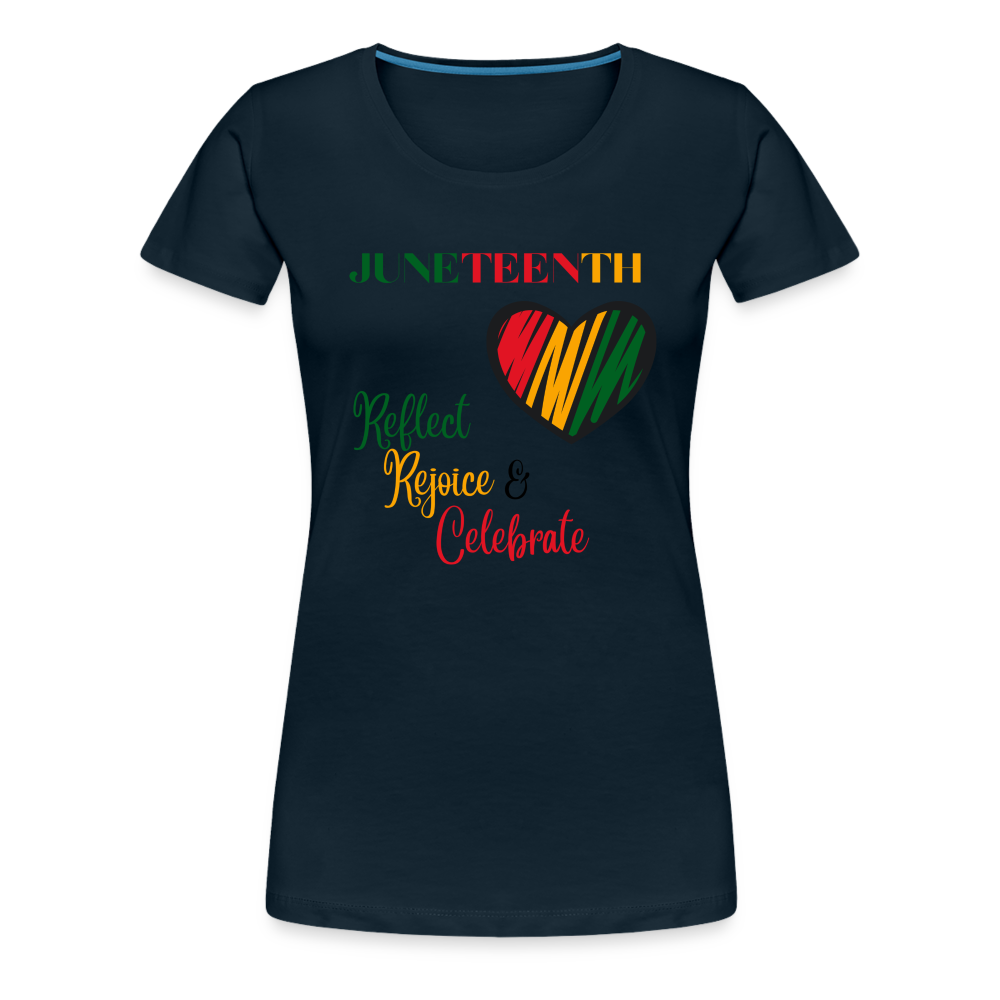 Women’s Premium T-Shirt - deep navy