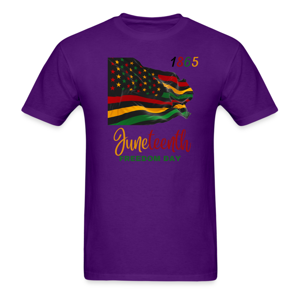 Juneteenth Unisex Classic T-Shirt - purple