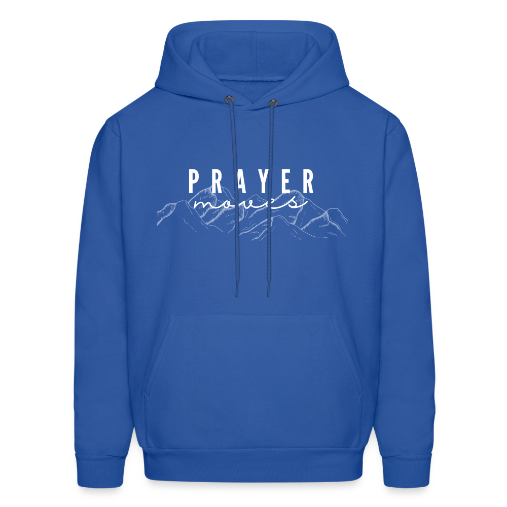 PRAYER MOVES MOUNTAINS (Unisex) - royal blue